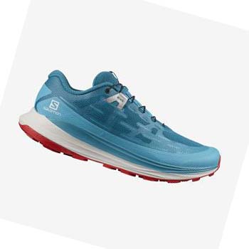 Tenis Para Trail Running Salomon ULTRA GLIDE Hombre Turquesa | MX 3489RVD